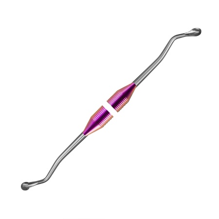 11-09 Ложка кюретажная изогнутая короткая большая 3,3